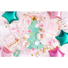 Csillag forma fólia lufi 48 cm rózsaszín