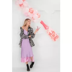 Fólia lufi – Pezsgős üveg alakú