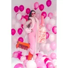 Fólia lufi – Pezsgős üveg alakú