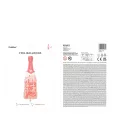 Fólia lufi – Pezsgős üveg alakú