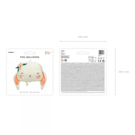 Fólia Lufi – Nyuszi 65x55 cm