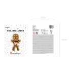 Mézeskalács figura Fólia lufi 52 x 83 cm