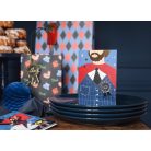 Üdvözlőlap „Super Dad” kitűzővel