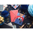 Üdvözlőlap „Super Dad” kitűzővel