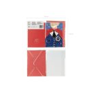 Üdvözlőlap „Super Dad” kitűzővel