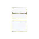 Karácsonyi üdvözlőlap Szarvas kitűzővel