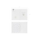 Üdvözlőlap csillag kitűzővel