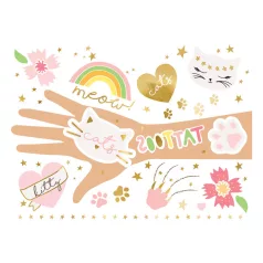 Ideiglenes tetoválás Macska (12 db)