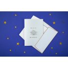 Üdvözlőlap „Dad” kitűzővel