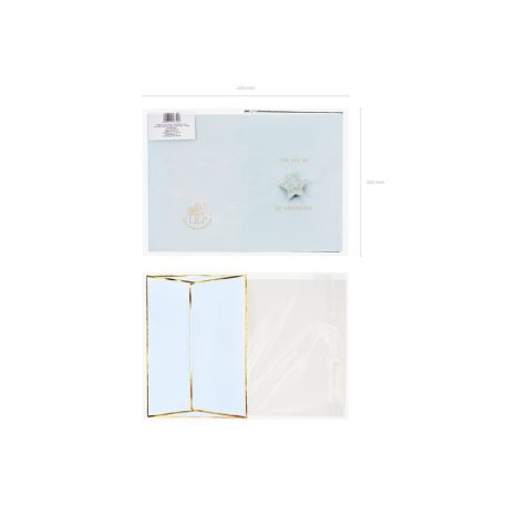 Üdvözlőlap „Dad” kitűzővel