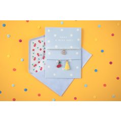 Üdvözlőlap karkötőkkel „Have a Nice Day!”