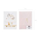 Üdvözlőlap karkötőkkel „Make a Wish!”