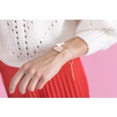   Üdvözlőlap karkötővel „Tiszteletbeli koszorúslány”