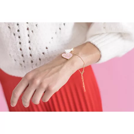 Üdvözlőlap karkötővel „Tiszteletbeli koszorúslány”