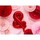 Fólia lufi ''&'' 35cm piros