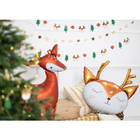 Fólia Léggömb - Szarvas pofi