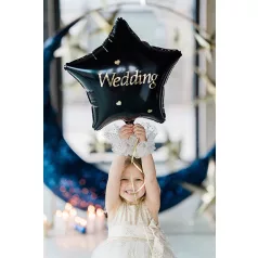 Lufi dekoráció - arany betűmatrica készlet