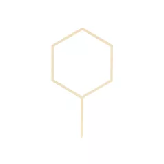 Fa tortadísz Hexagon