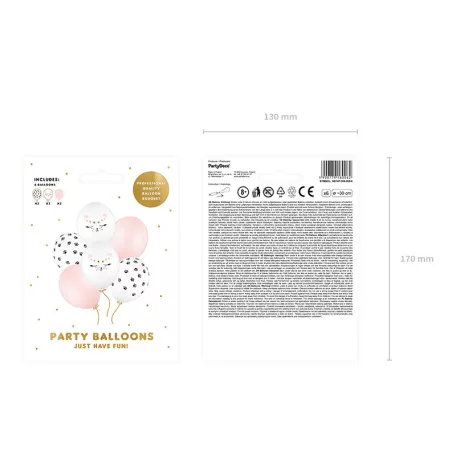 Cicás lufi - 30 cm (6 db)