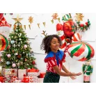 Cukorka Fólia Léggömb 35cm - vegyes színek