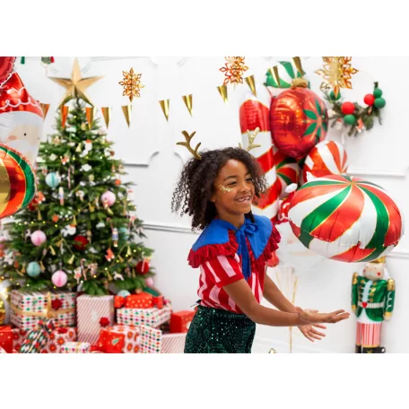 Cukorka Fólia Léggömb 35cm - vegyes színek