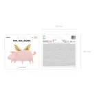 Fólia lufi malac 72x46cm