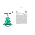 Álló Fólia Léggömb - Karácsonyfa 78x94cm
