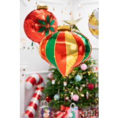 Karácsonyi dísz fólia lufi 51x49cm
