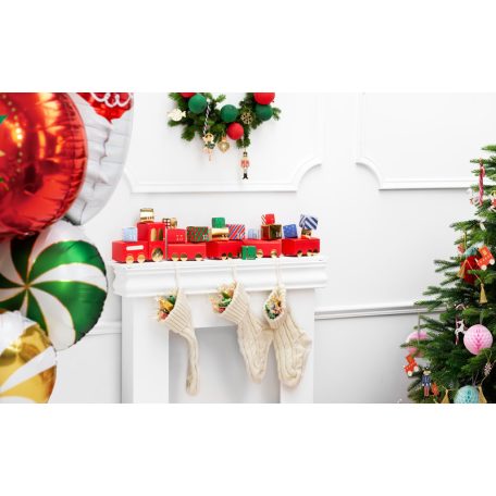 Fém függő dekoráció Balerina