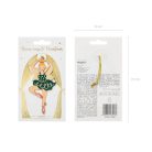 Fém függő dekoráció Balerina