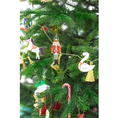 Fém függő dekoráció Diótörő