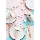 Unikornis party papírpohár csillagok 180 ml (6 db)