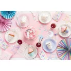 Unikornis party papírpohár csillagok 180 ml (6 db)