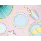 Papírpohár világoskék 220ml (6 db)