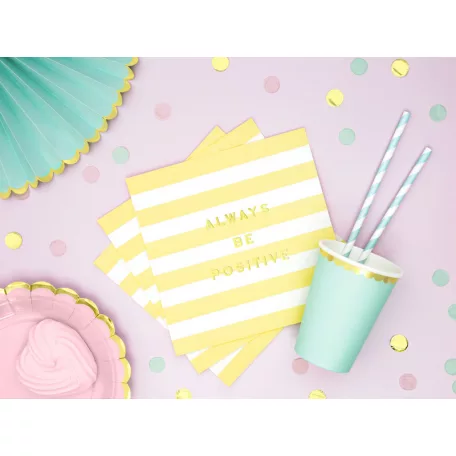 Papírpohár menta 220ml (6 db)