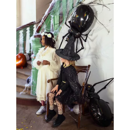 Fólia lufi Óriás fekete pók 60x100cm (1 db)