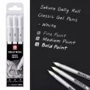 Zselés toll készlet , Sakura Gelly Roll / Basic - white - Fehér (3 db)