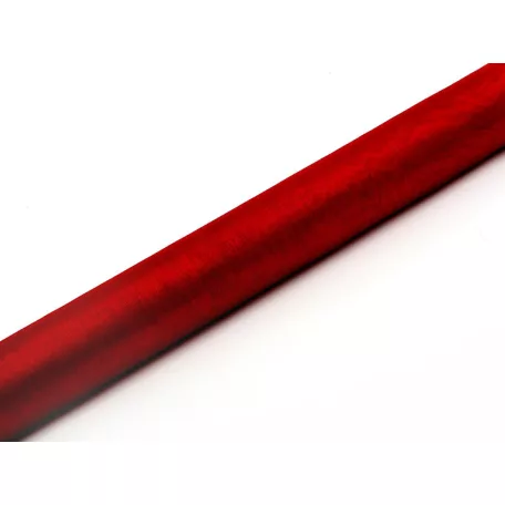 Organza piros 36cmx9m