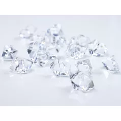 Jégkristály színtelen szóródísz (50 db)