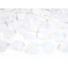 Konfetti ágyú rózsaszirmokkal fehér 40 cm
