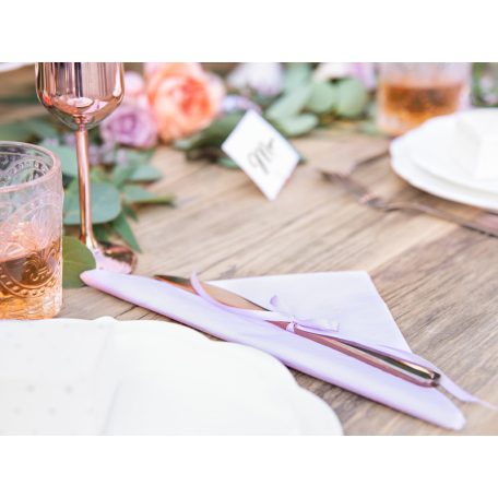 Szatén szalag levendula lila 6mm/25m