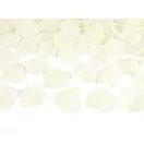 Konfetti ágyú rózsaszirmokkal krém 40 cm