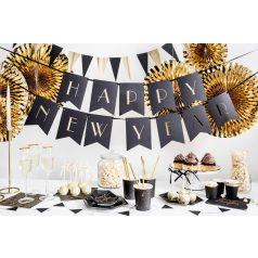 Szatén szalag fekete 6mm/25m