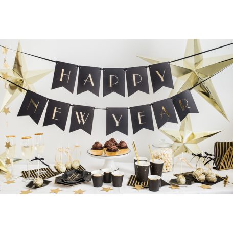 Szatén szalag fekete 6mm/25m