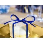 Szatén szalag sötétkék 6mm/25m