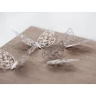 Pillangó papírdekoráció 6.5x4cm (10 db)