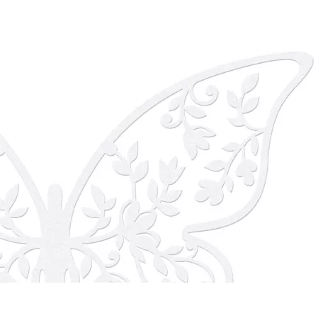 Pillangó papírdekoráció 6.5x4cm (10 db)