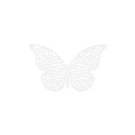 Pillangó papírdekoráció 6.5x4cm (10 db)