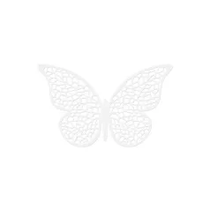 Pillangó papírdekoráció 8x5cm (10 db)