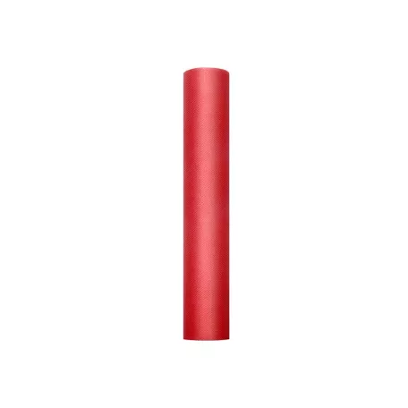 Tüll piros 0.3 x 9m
